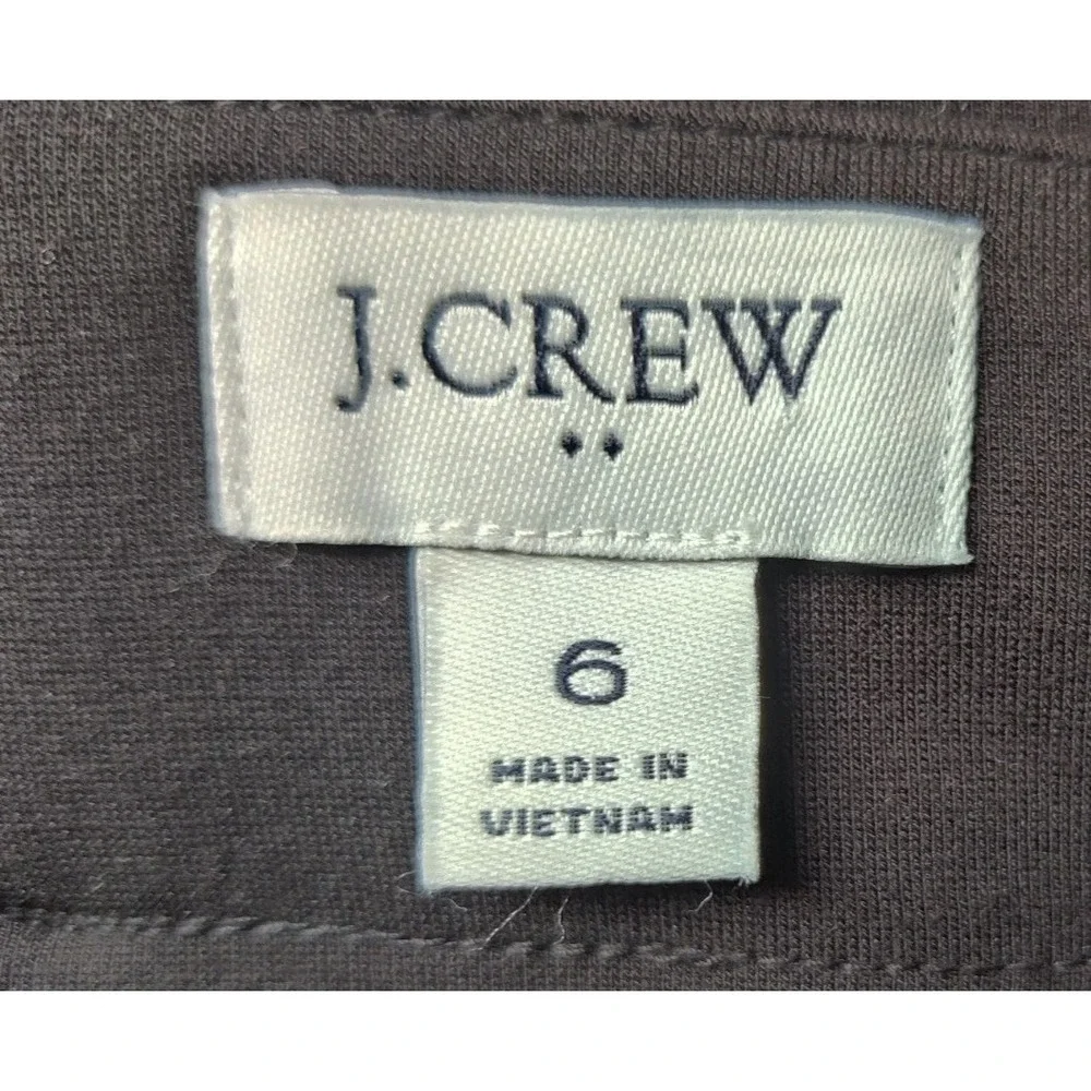 J. Crew Women's Pencil‎ Skirt Black Back Slit